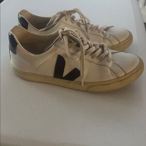 Veja White and Black Women's Sneakers